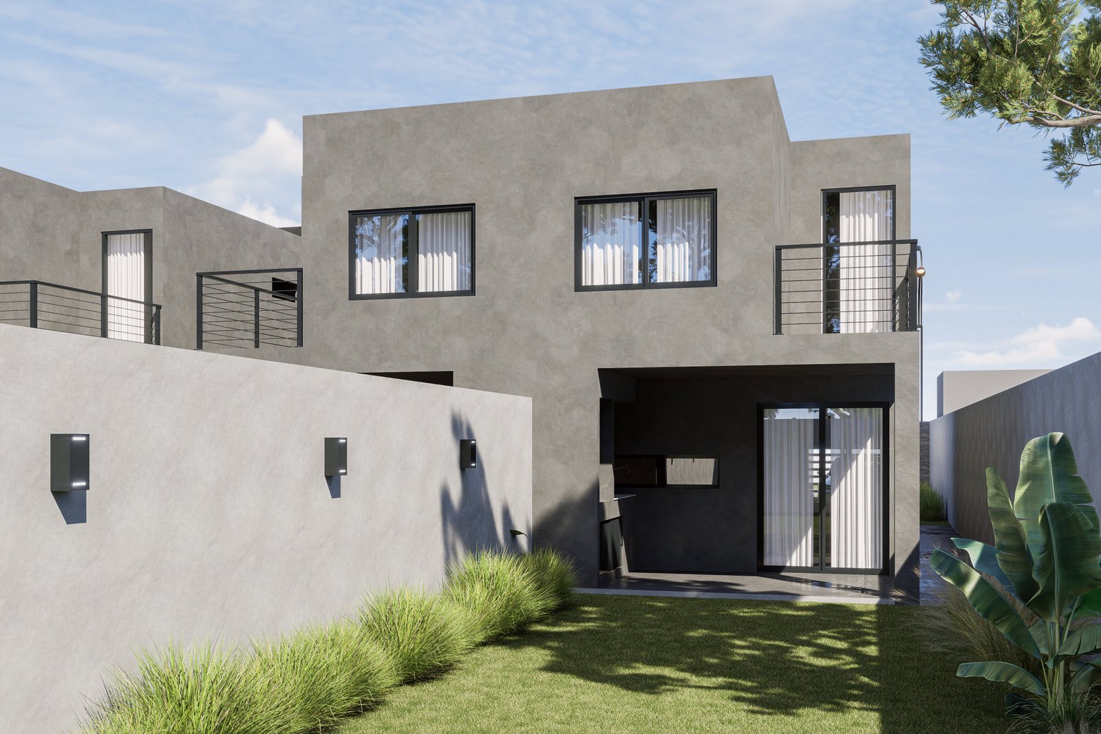 Conjunto de Viviendas - Render 3D 3, Estudio Lat Buenos Aires