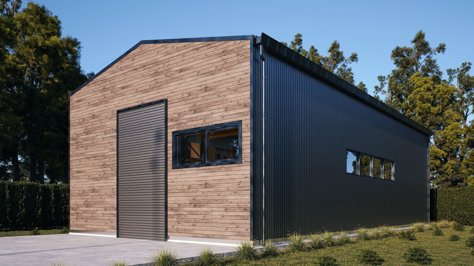 Galpones Flor - Render 3D 2, Estudio Lat Buenos Aires