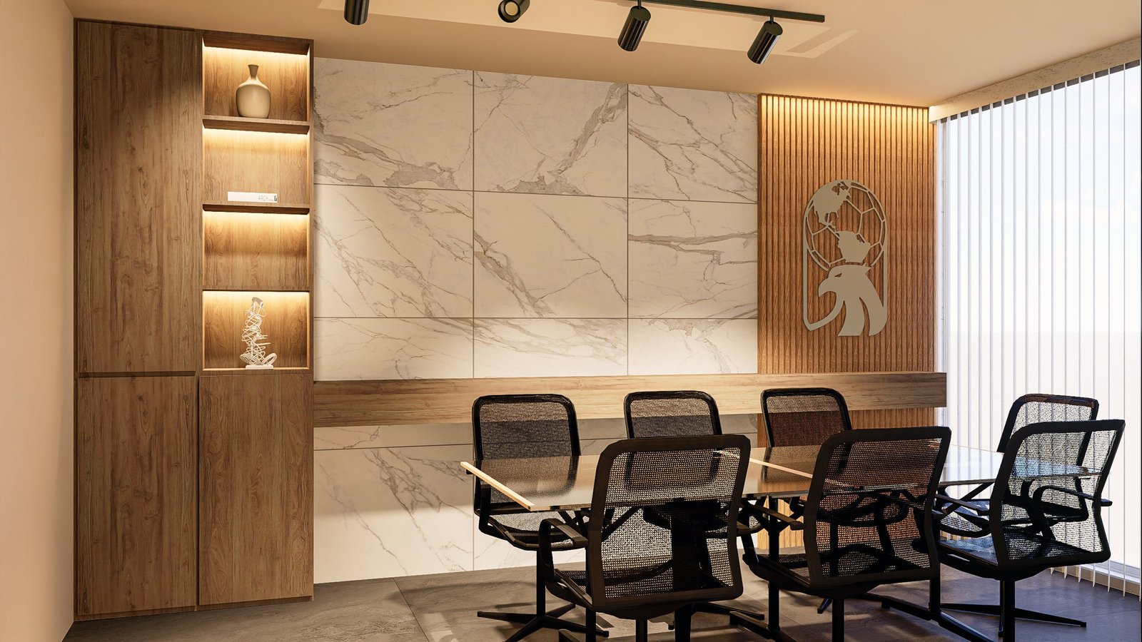 Oficina P - Render 3D 2, Estudio Lat Buenos Aires