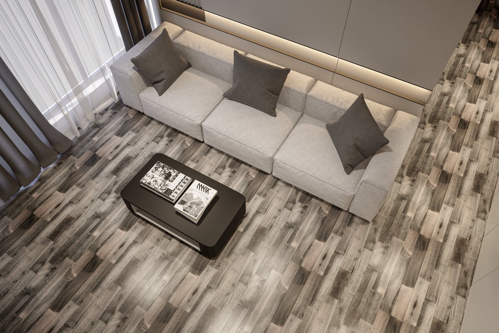 Piso Adriano Cabral - Render 3D 4, Estudio Lat Buenos Aires