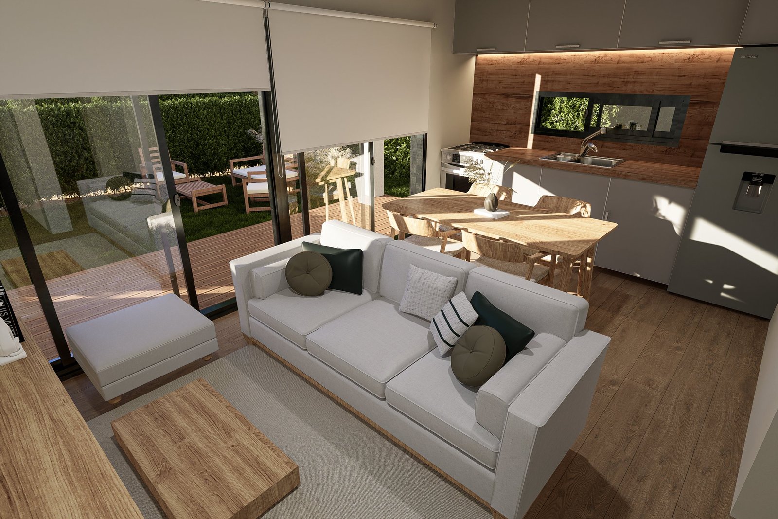 Vivienda BRC - Render 3D 5, Estudio Lat Buenos Aires