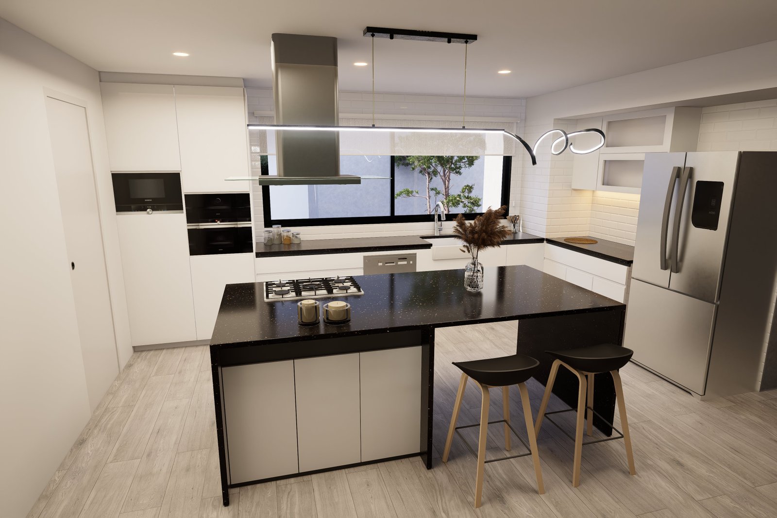 Vivienda Nicolás - Render 3D 3, Estudio Lat Buenos Aires