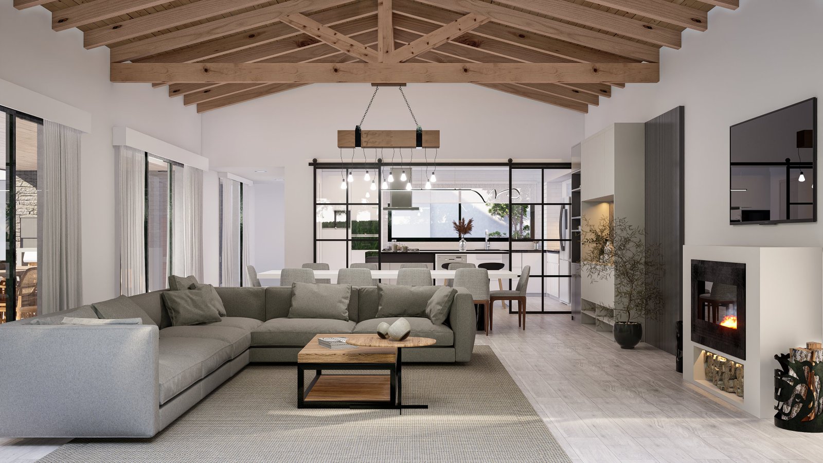 Vivienda Nicolás - Render 3D 6, Estudio Lat Buenos Aires