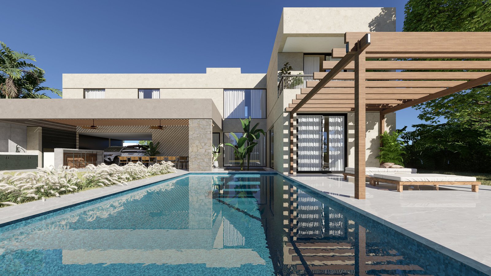 Vivienda San Sebastián - Render 3D 3, Estudio Lat Buenos Aires