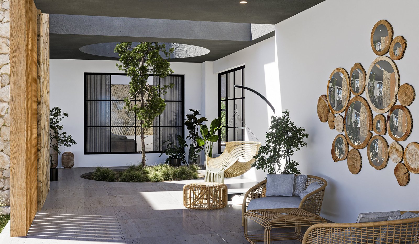 Vivienda Sergio Castro - Render 3D 8, Estudio Lat Buenos Aires
