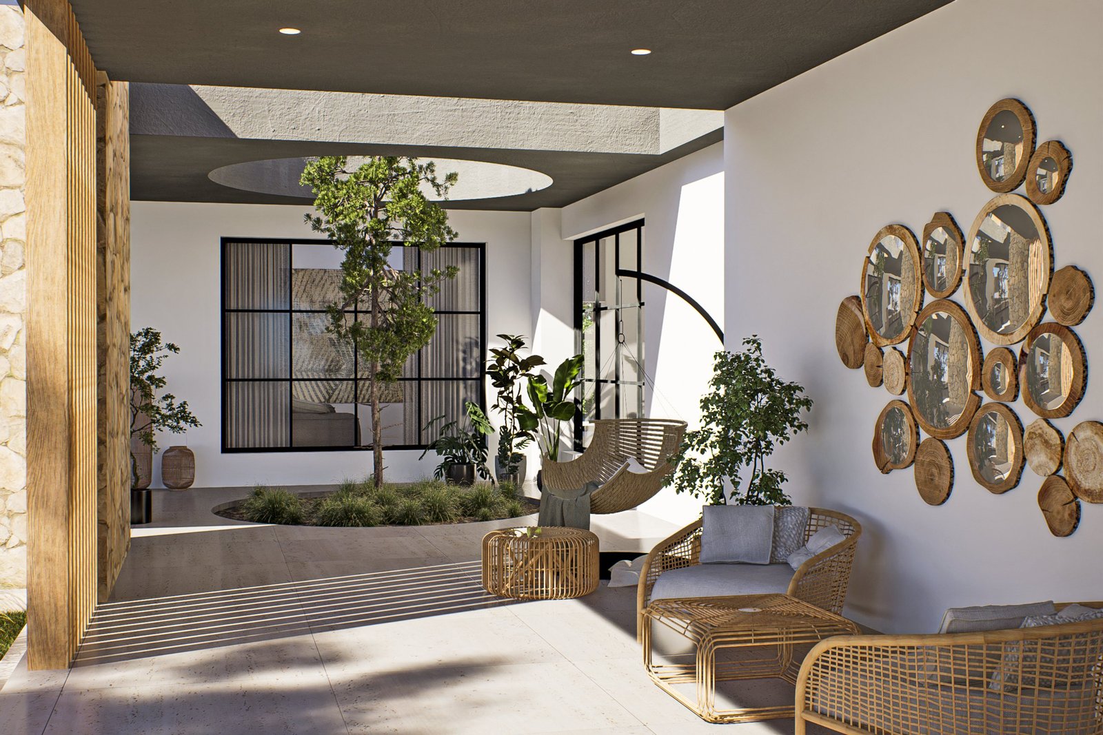 Vivienda Sergio Castro - Render 3D 9, Estudio Lat Buenos Aires