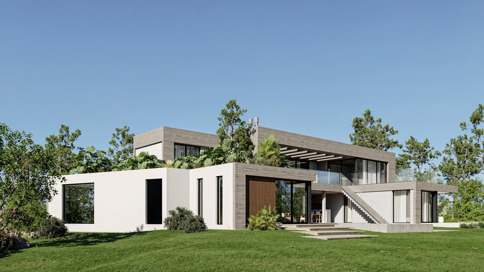 Vivienda SZ - Render 3D 6, Estudio Lat Buenos Aires