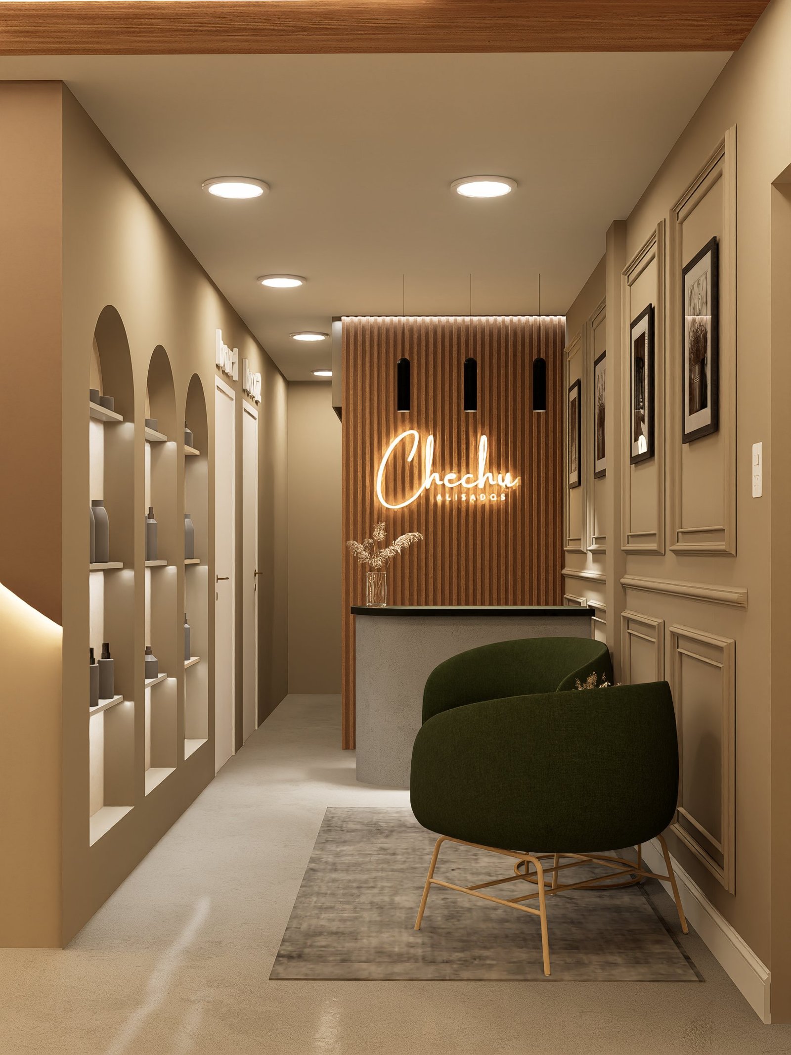 Chechu Alisados - render 3D fotorrealista del proyecto, comercial 2025 en Buenos Aires, Argentina, render 3D Estudio Lat vista 13