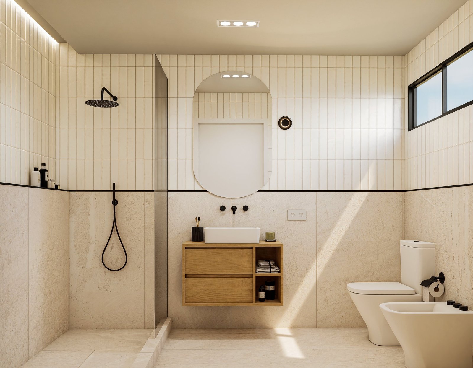 Baños Pequeños con Estilo SPA - Estudio Lat