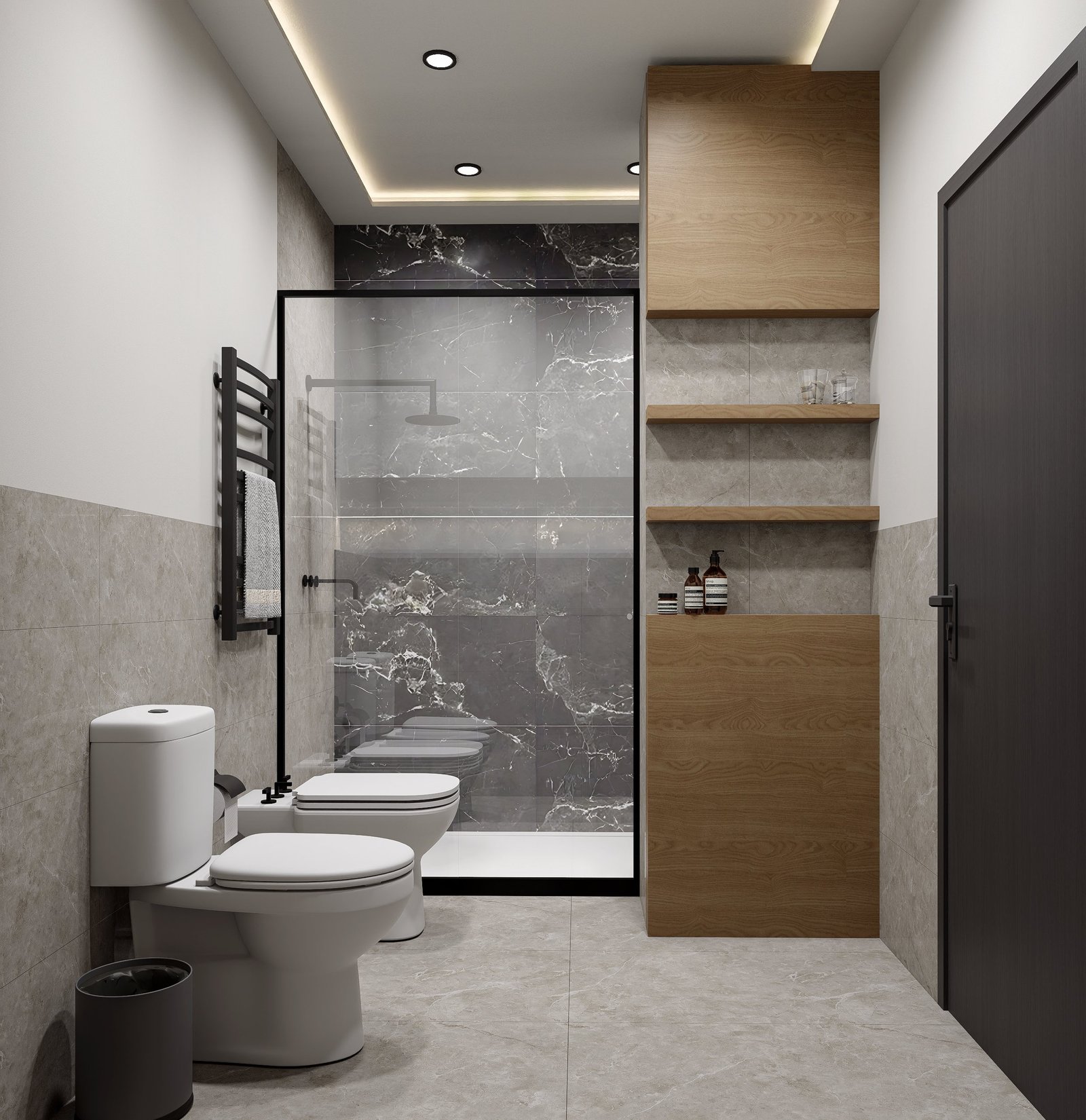 Diseño y renovación Departamento Peña - render 3D fotorrealista del proyecto, residencial 2025 en Buenos Aires, Argentina, render 3D Estudio Lat vista 14