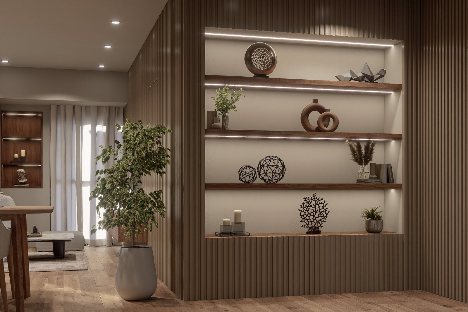 Diseño y renovación Departamento Peña - render 3D fotorrealista del proyecto, residencial 2025 en Buenos Aires, Argentina, render 3D Estudio Lat vista 6