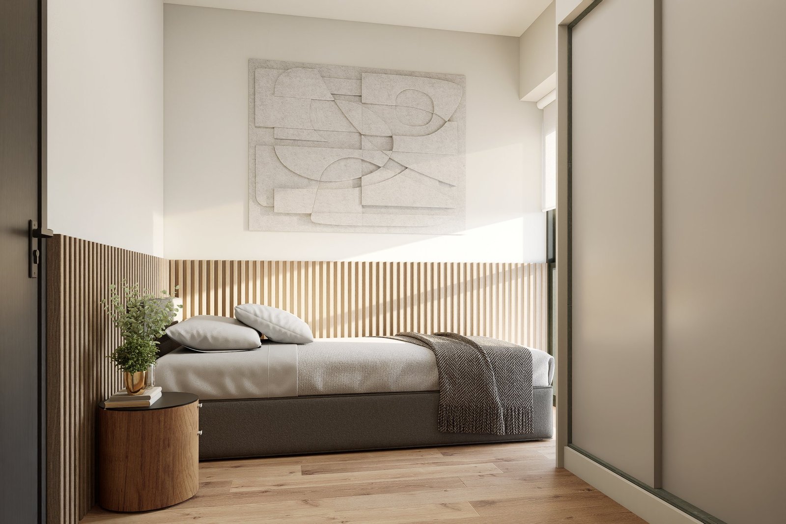 Diseño y renovación Departamento Peña - render 3D fotorrealista del proyecto, residencial 2025 en Buenos Aires, Argentina, render 3D Estudio Lat vista 9
