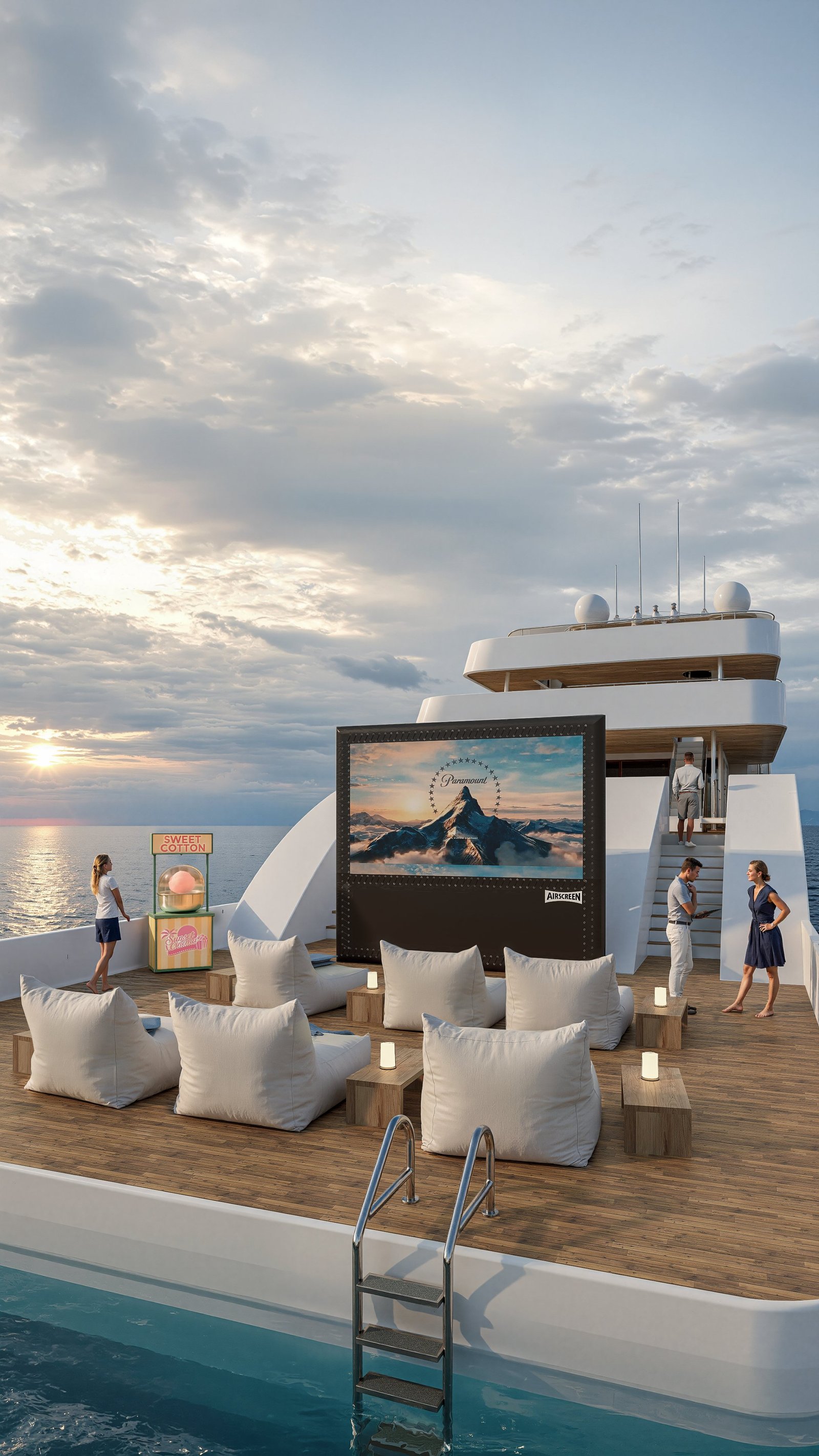 Diseño Sunset Cinema MX - render 3D fotorrealista del proyecto, comercial 2025 en Buenos Aires, Argentina, render 3D Estudio Lat vista 6