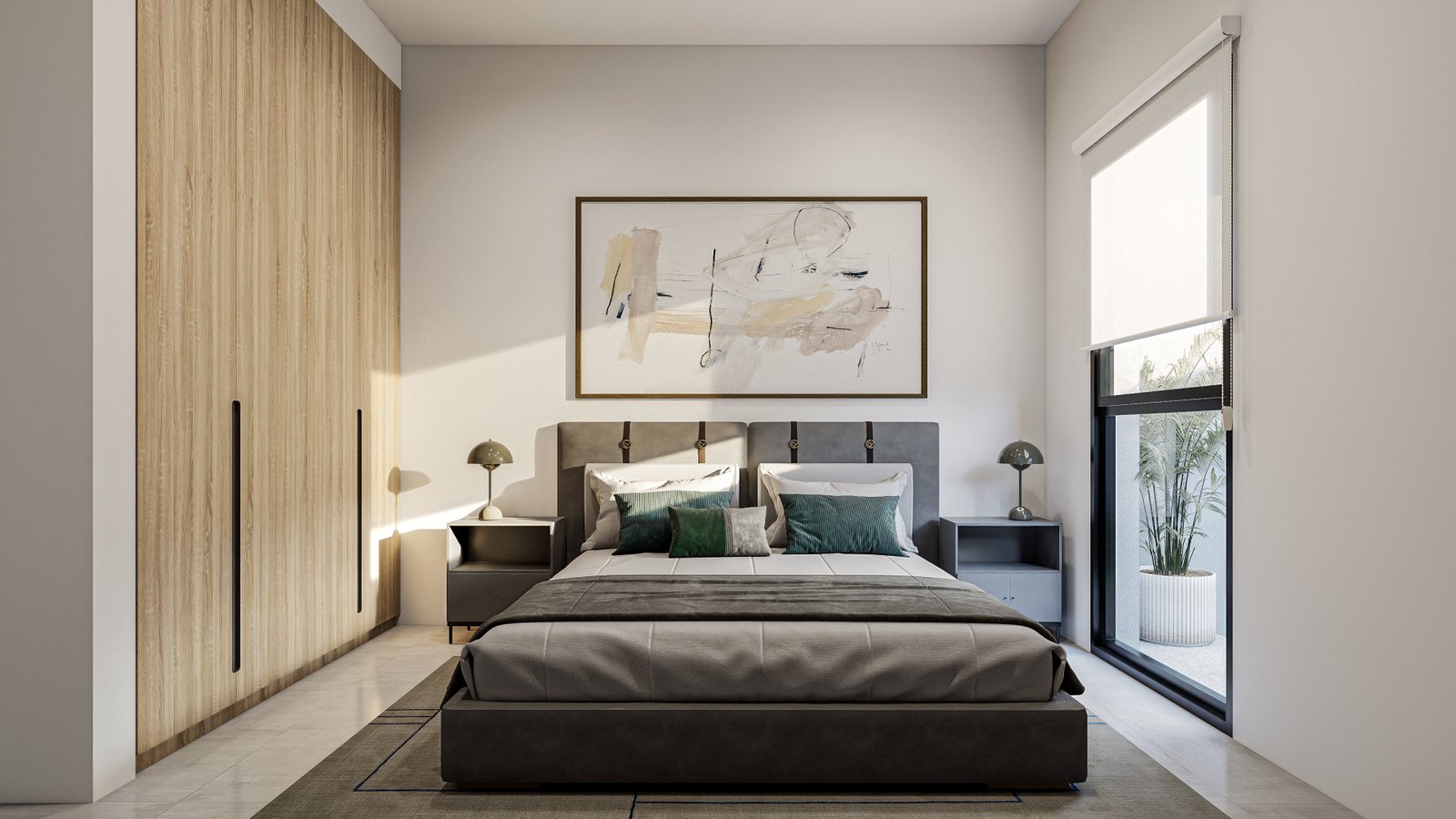 Duplex Locta - vivienda con arquitectura, materialidad y escala, residencial 2025 en Buenos Aires, Argentina, render 3D Estudio Lat vista 10