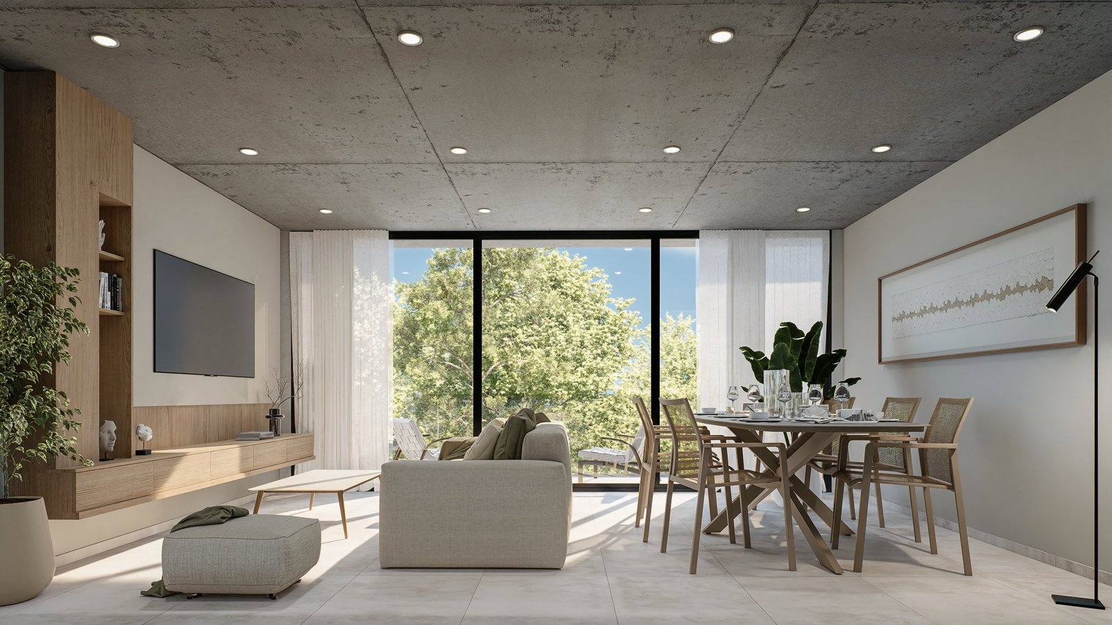 Edificio JB - edificio con fachada, altura y composición urbana, urbano 2025 en Buenos Aires, Argentina, render 3D Estudio Lat vista 3