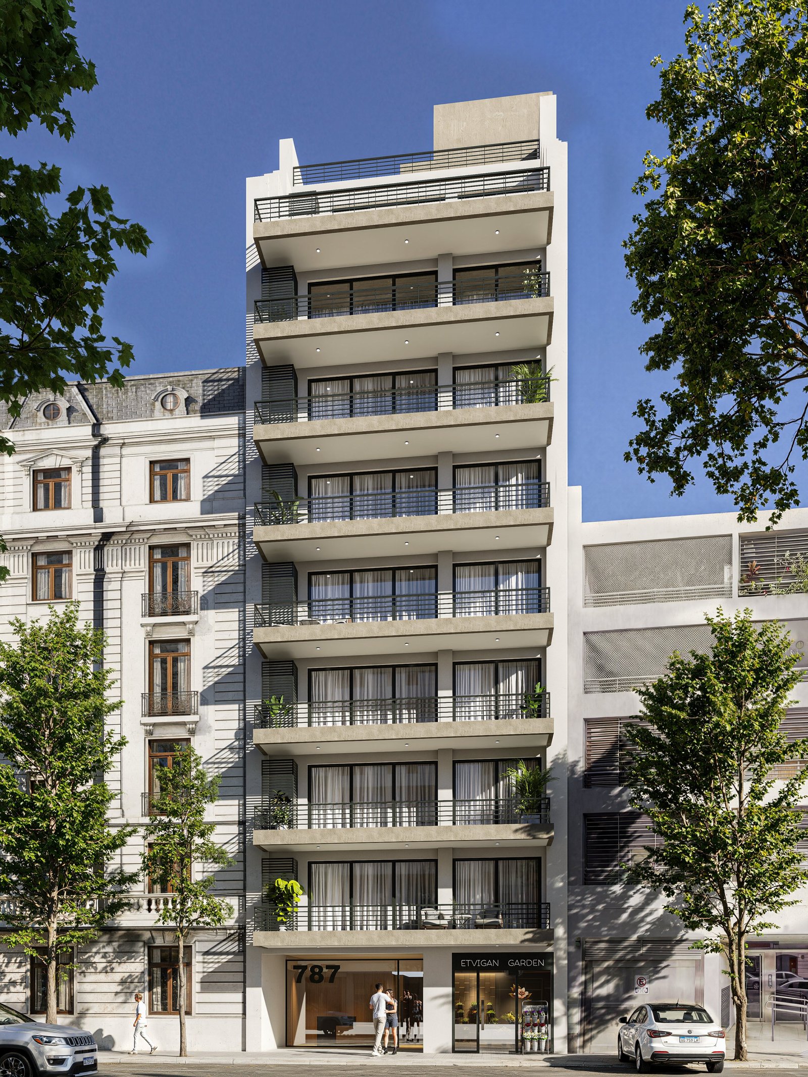 Fachada Edificio Pringles