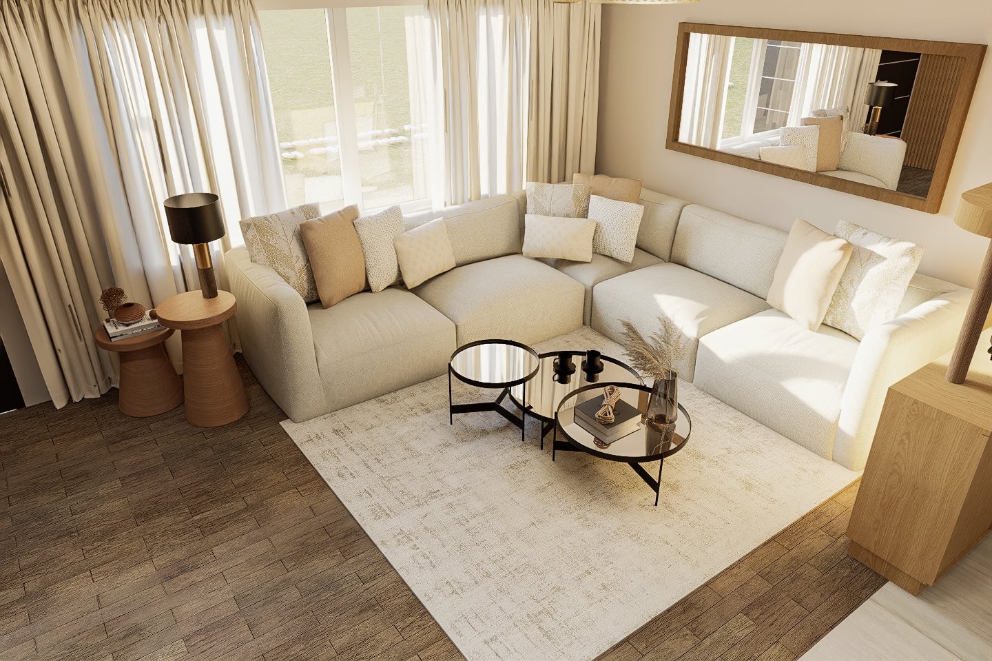 remodelacion-sarandi-cocina-living-comedor - Render