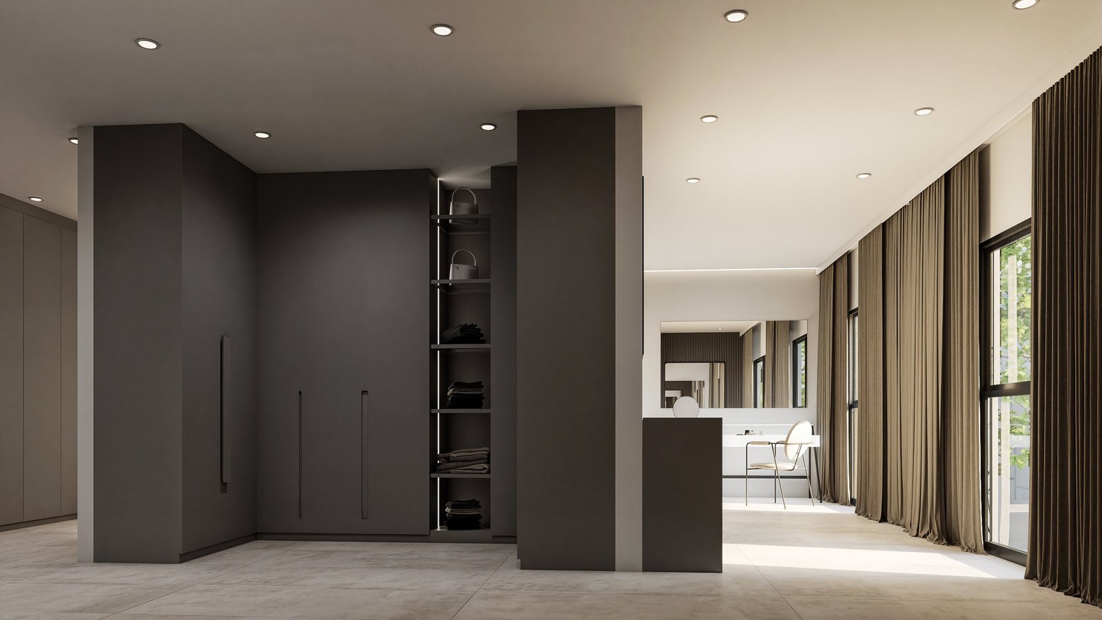 Vivienda Damont - vivienda con arquitectura, materialidad y escala, residencial 2025 en Buenos Aires, Argentina, render 3D Estudio Lat vista 10