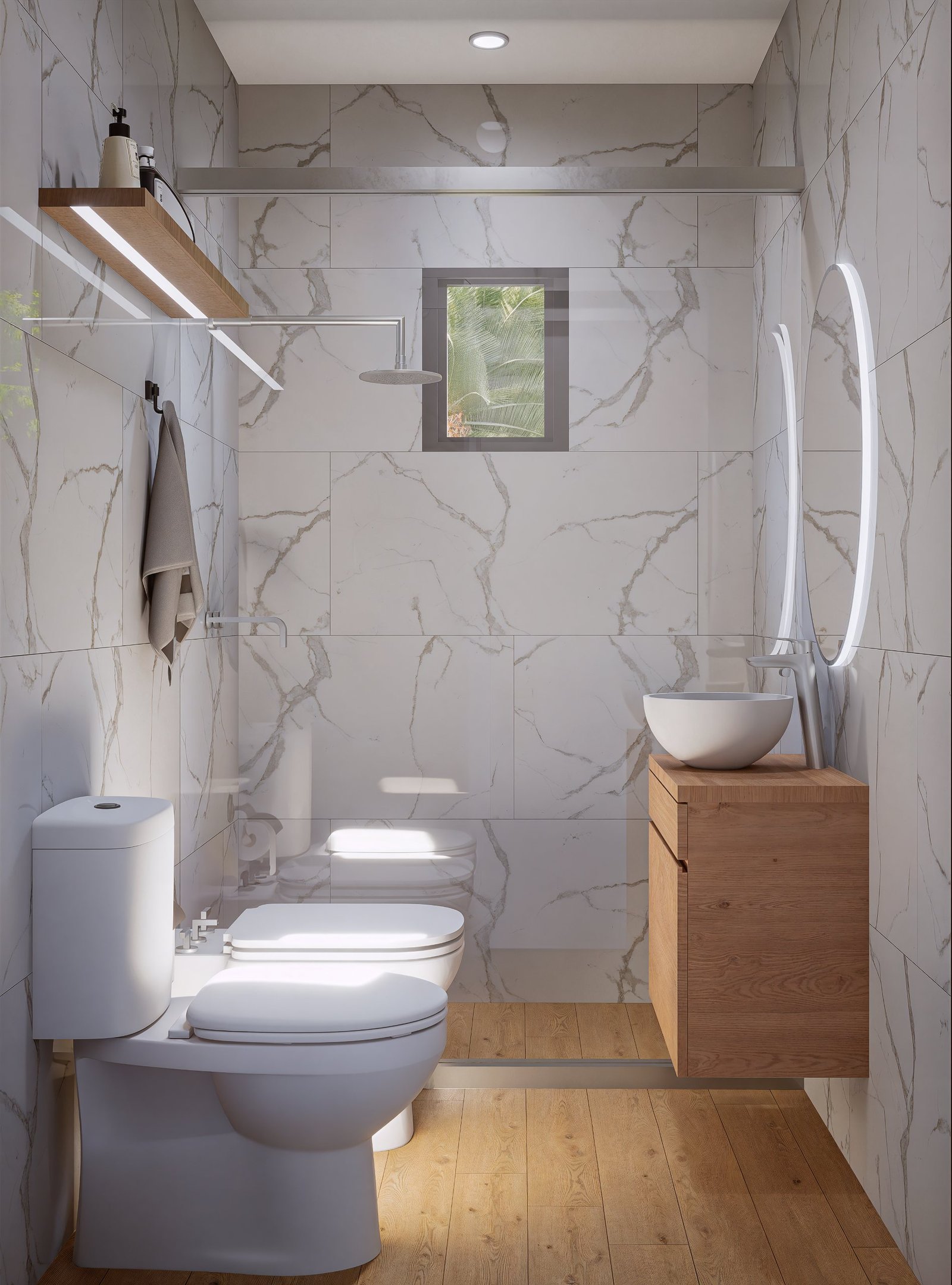 Vivienda EK 43 m² - Render 3D