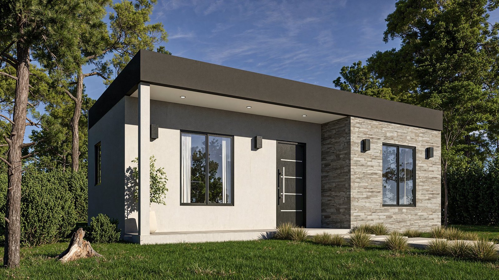 Casas de Una Planta: La Configuración Perfecta - Estudio Lat