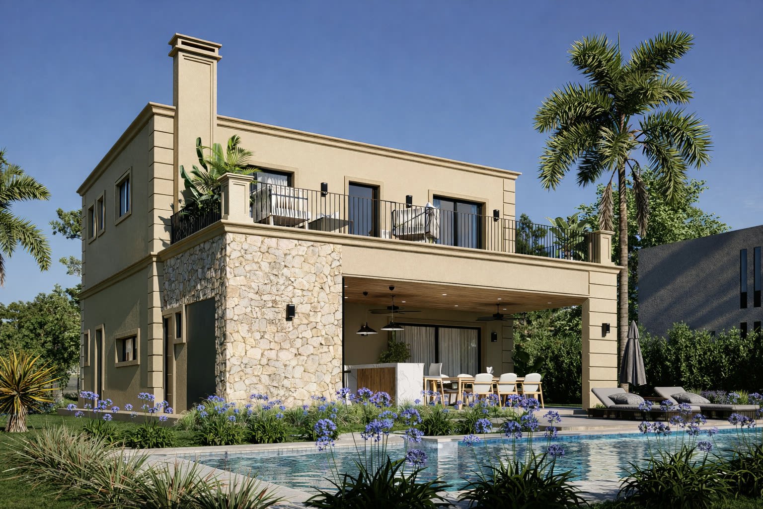 San Eliseo - Juan Pablo - render 3D fotorrealista del proyecto, residencial 2026 en Buenos Aires, Argentina, render 3D Estudio Lat vista 4