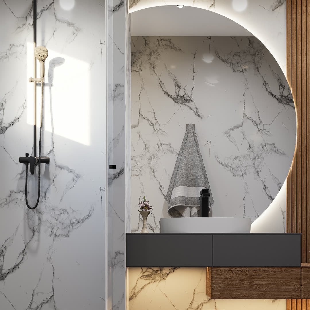 San Eliseo - Juan Pablo - baño moderno con terminaciones y equipamiento, residencial 2026 en Buenos Aires, Argentina, render 3D Estudio Lat vista 20