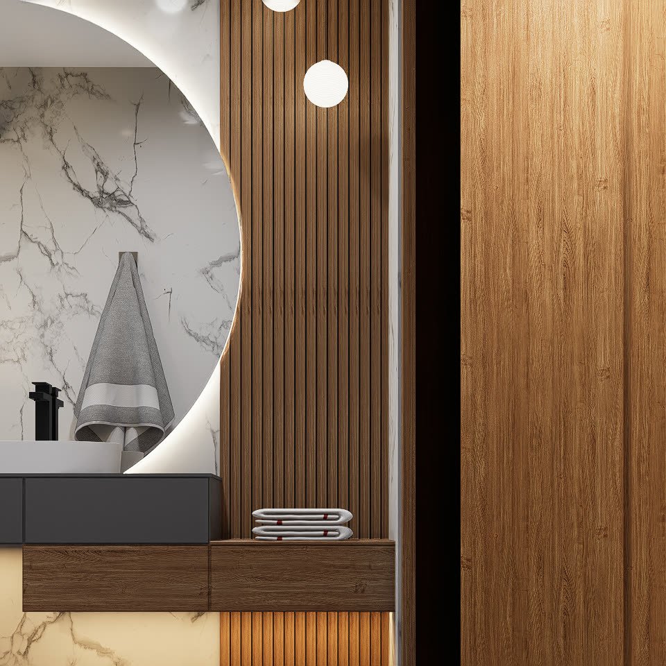 San Eliseo - Juan Pablo - baño moderno con terminaciones y equipamiento, residencial 2026 en Buenos Aires, Argentina, render 3D Estudio Lat vista 21
