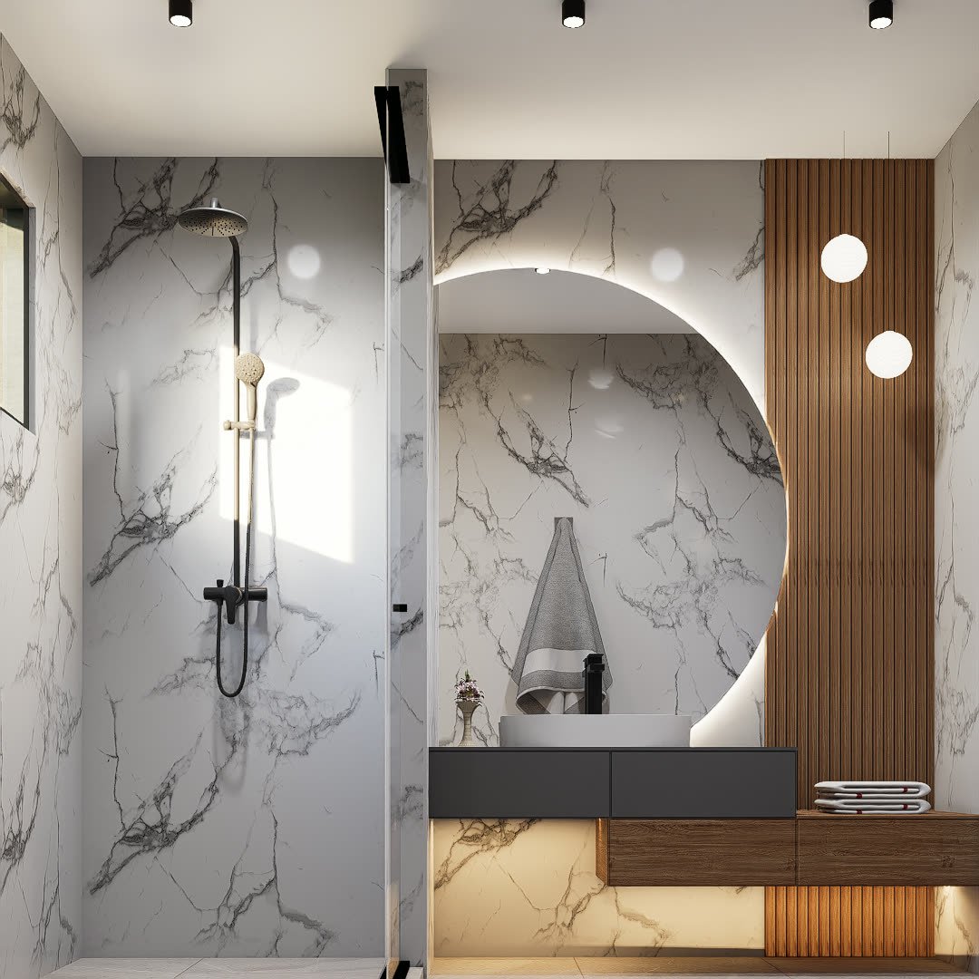 San Eliseo - Juan Pablo - baño moderno con terminaciones y equipamiento, residencial 2026 en Buenos Aires, Argentina, render 3D Estudio Lat vista 28