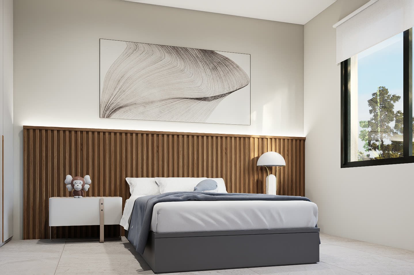 San Eliseo - Juan Pablo - dormitorio o habitación con diseño interior, residencial 2026 en Buenos Aires, Argentina, render 3D Estudio Lat vista 37
