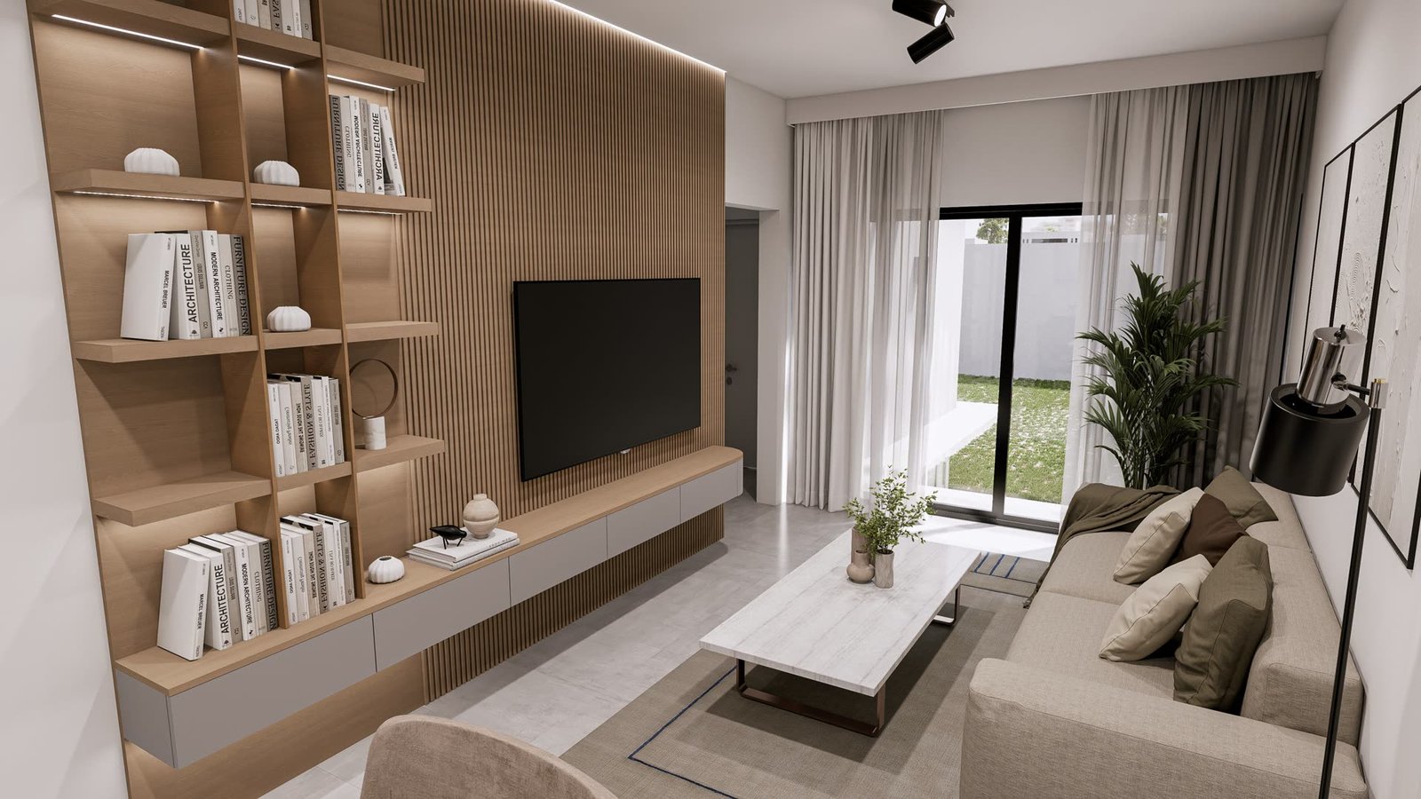 Duplex Lucero DOCTA - vivienda con arquitectura, materialidad y escala, residencial 2026 en Buenos Aires, Argentina, render 3D Estudio Lat vista 6