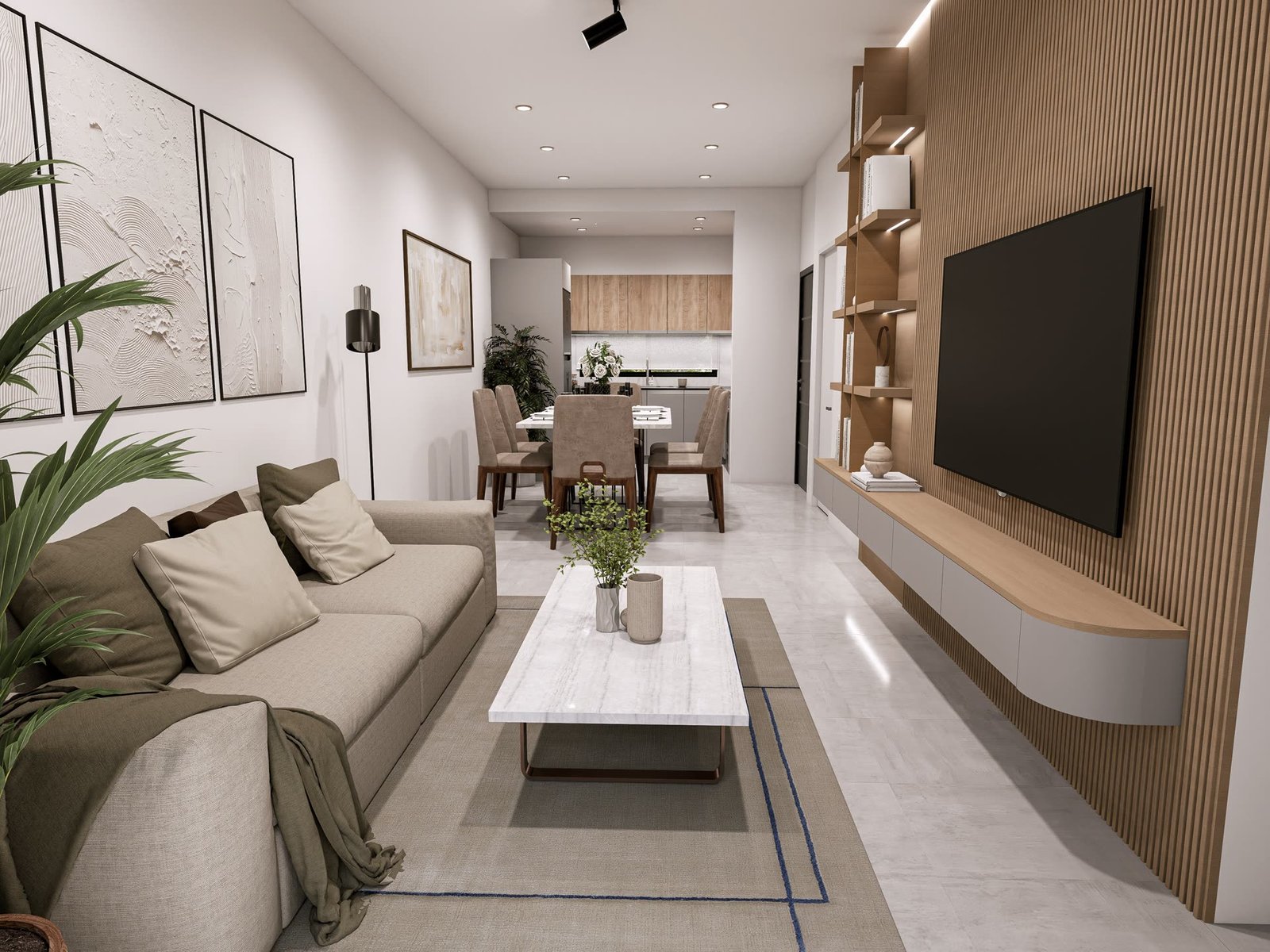 Duplex Lucero DOCTA - vivienda con arquitectura, materialidad y escala, residencial 2026 en Buenos Aires, Argentina, render 3D Estudio Lat vista 7