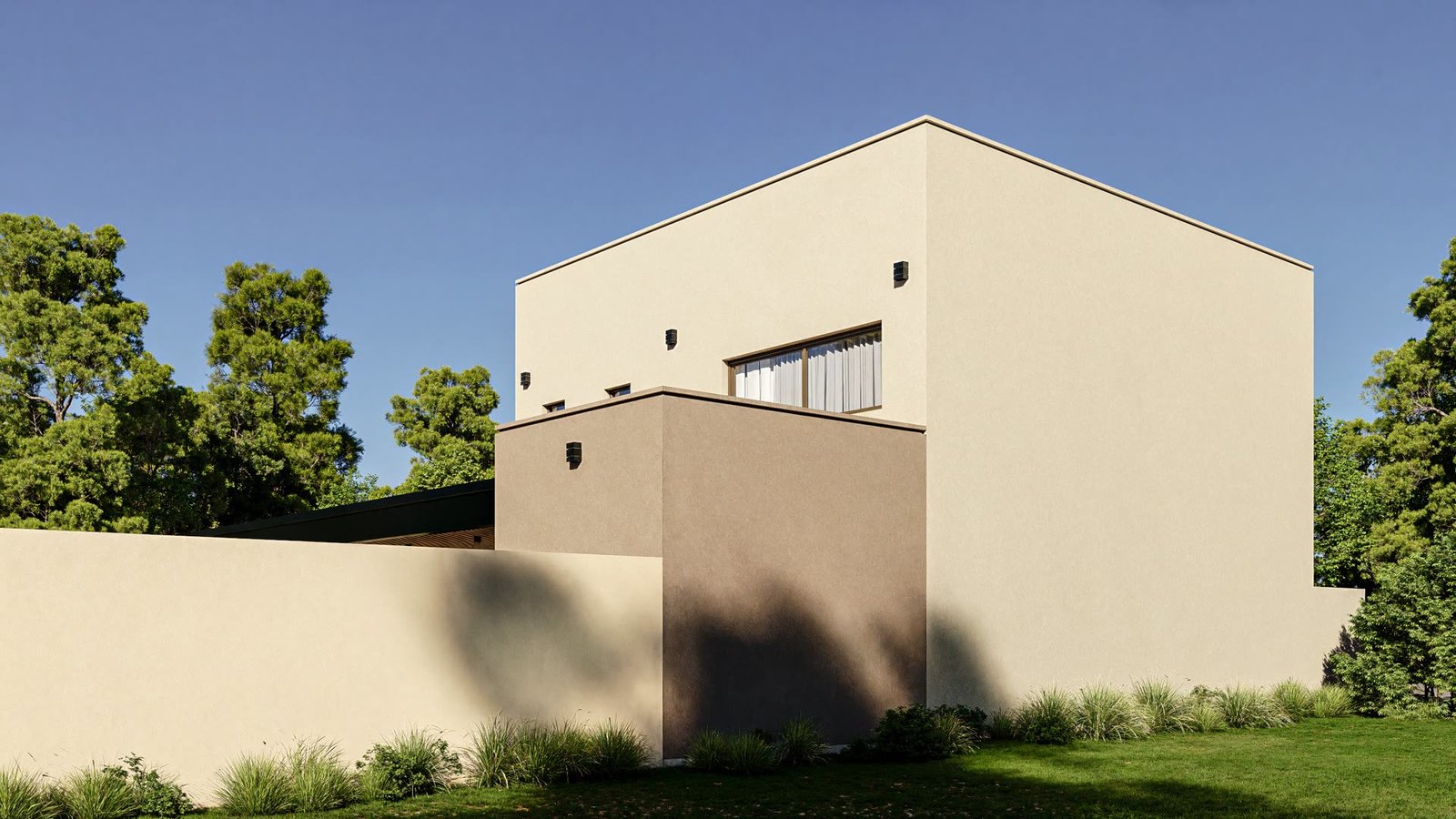 Vivienda El Resguardo - vivienda con arquitectura, materialidad y escala, residencial 2026 en Buenos Aires, Argentina, render 3D Estudio Lat vista 6