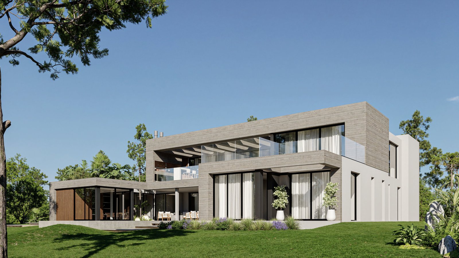 Vivienda SZ - Render 3D 4, Estudio Lat Buenos Aires