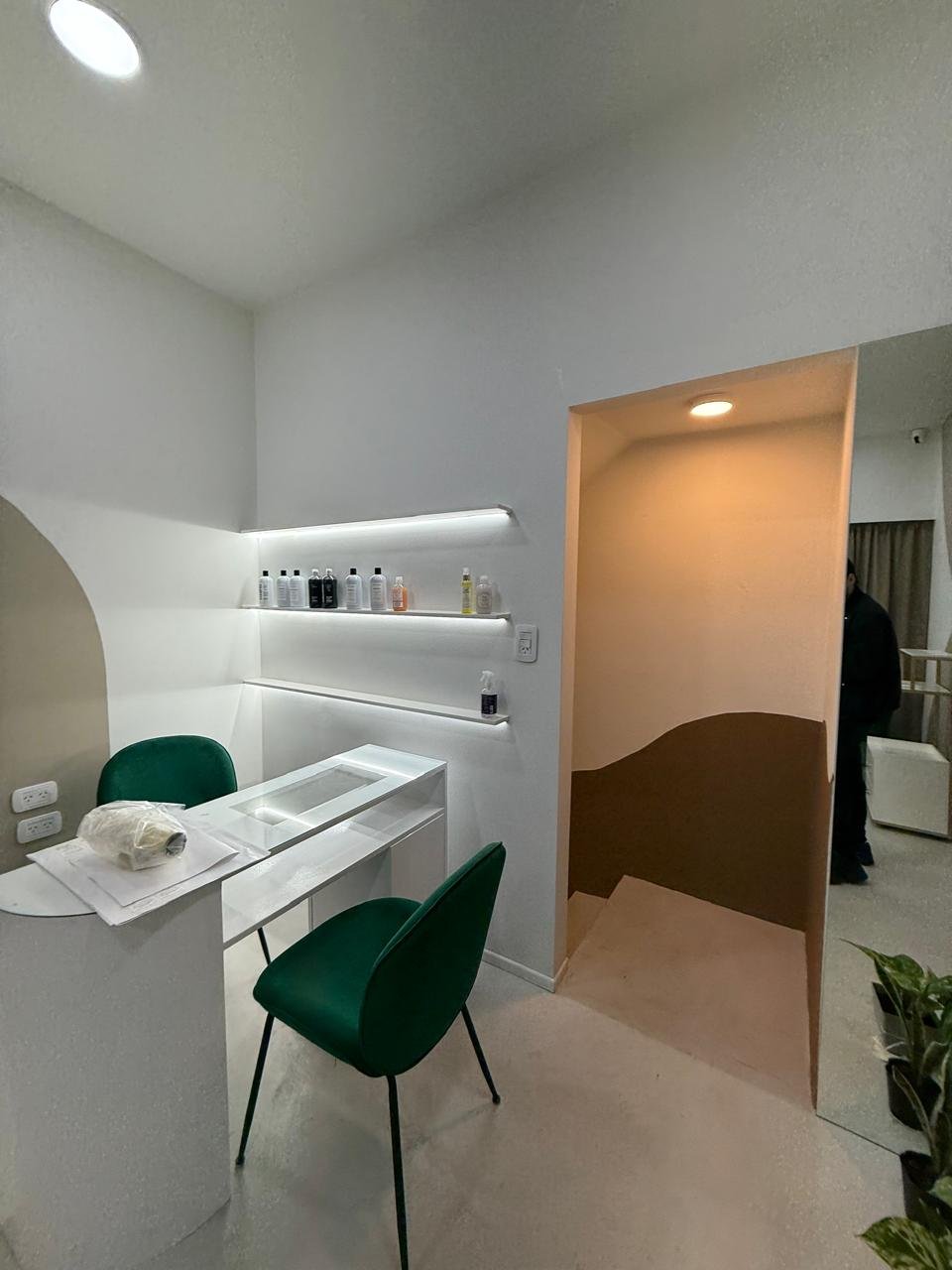 Chechu Alisados - Vista real de la recepción