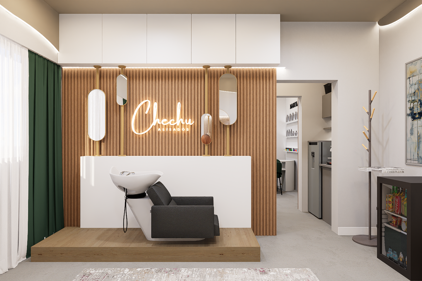 Chechu Alisados - Render 3D exterior