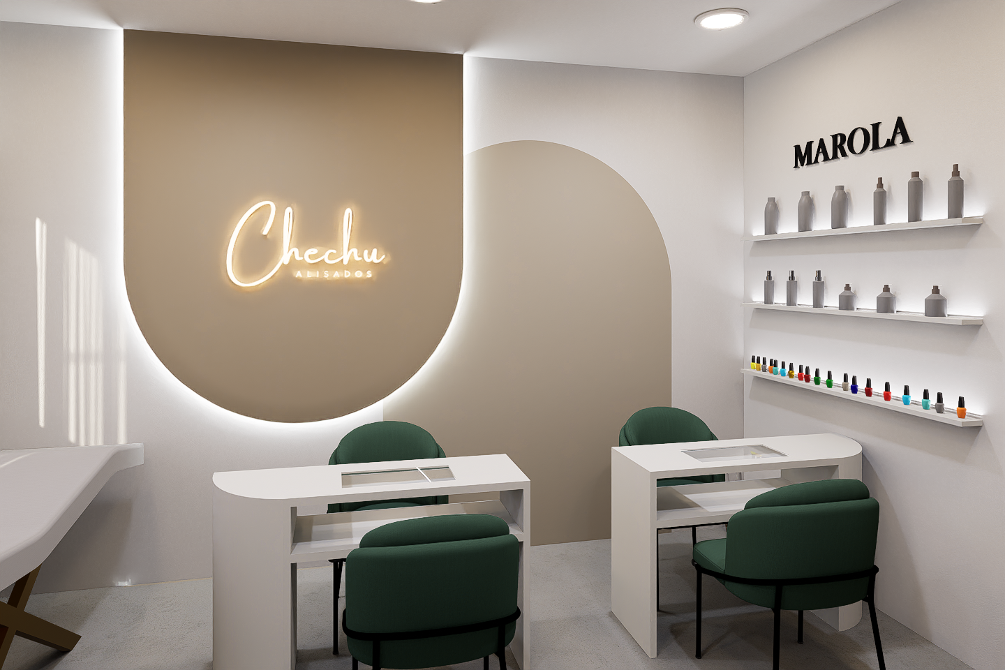 Chechu Alisados - Render 3D vista general