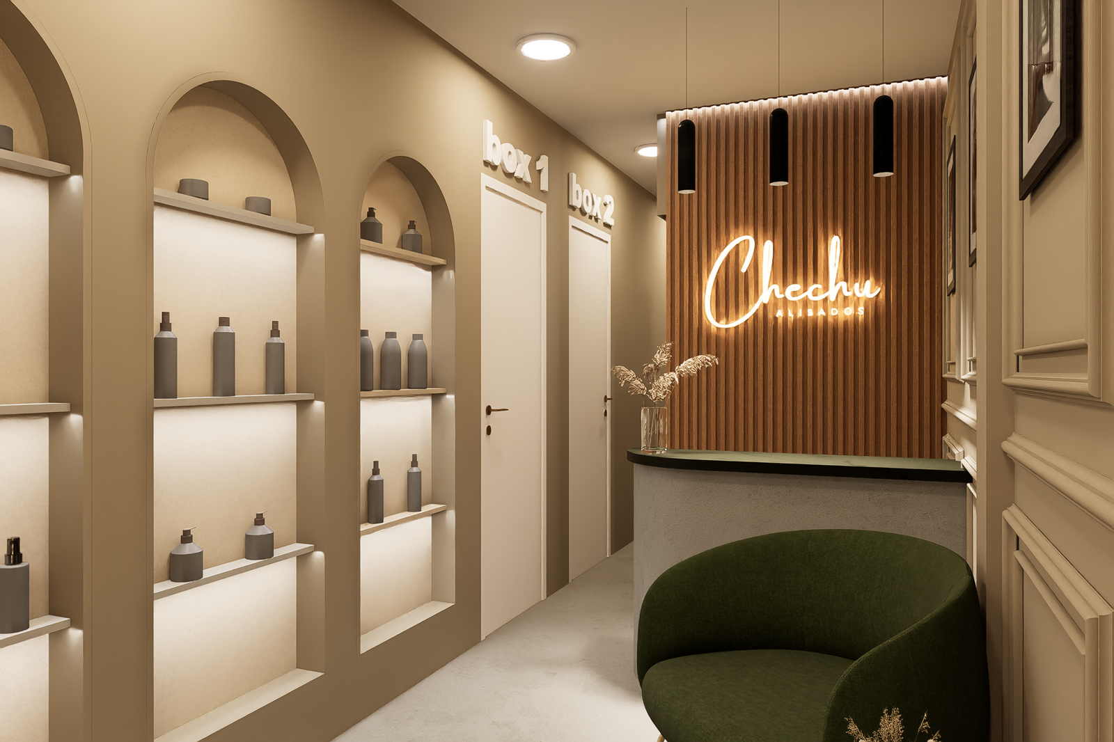 Chechu Alisados - Render 3D detalles