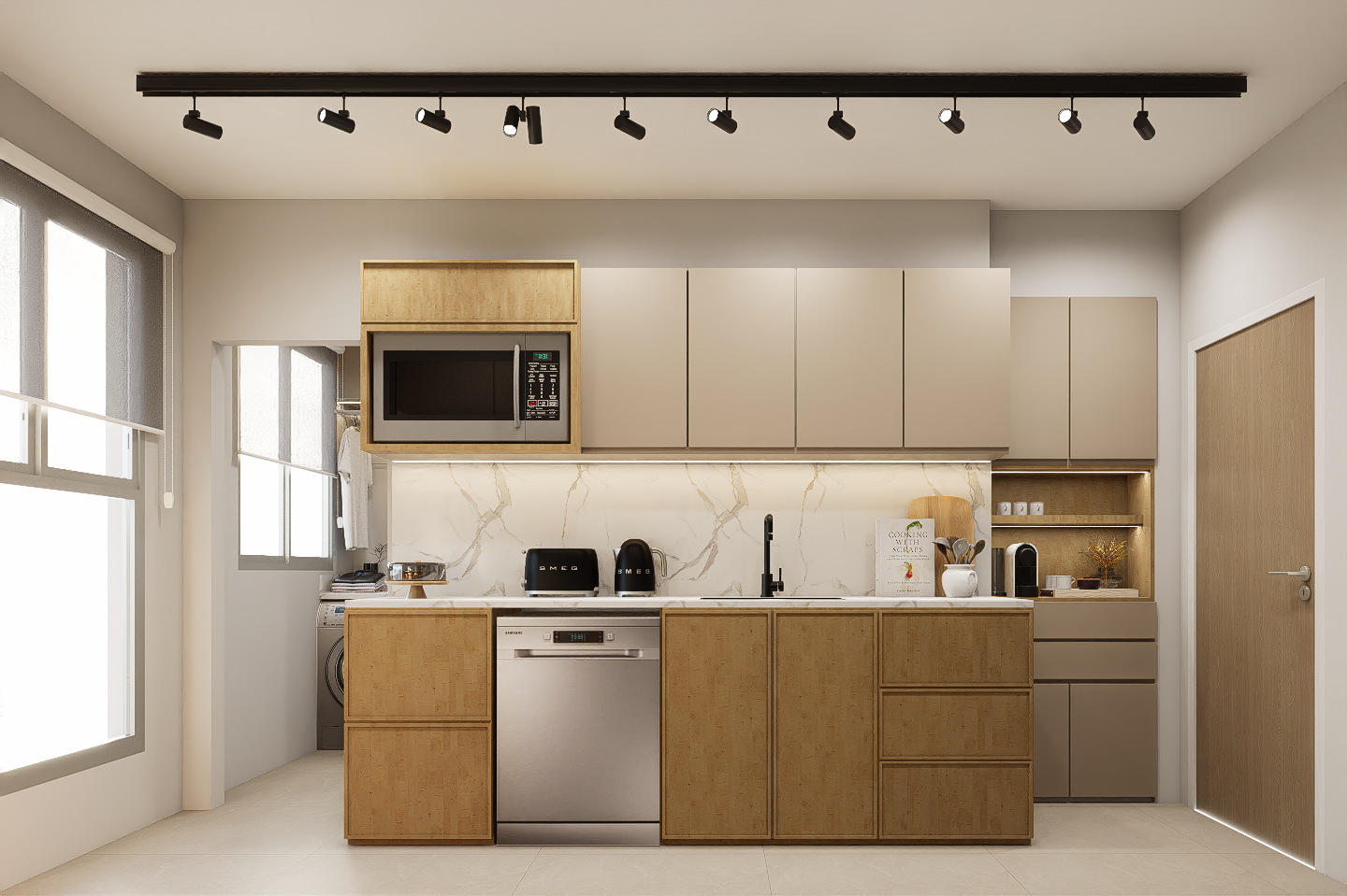 diseo-cocina-comedor-diario-gaona - Render