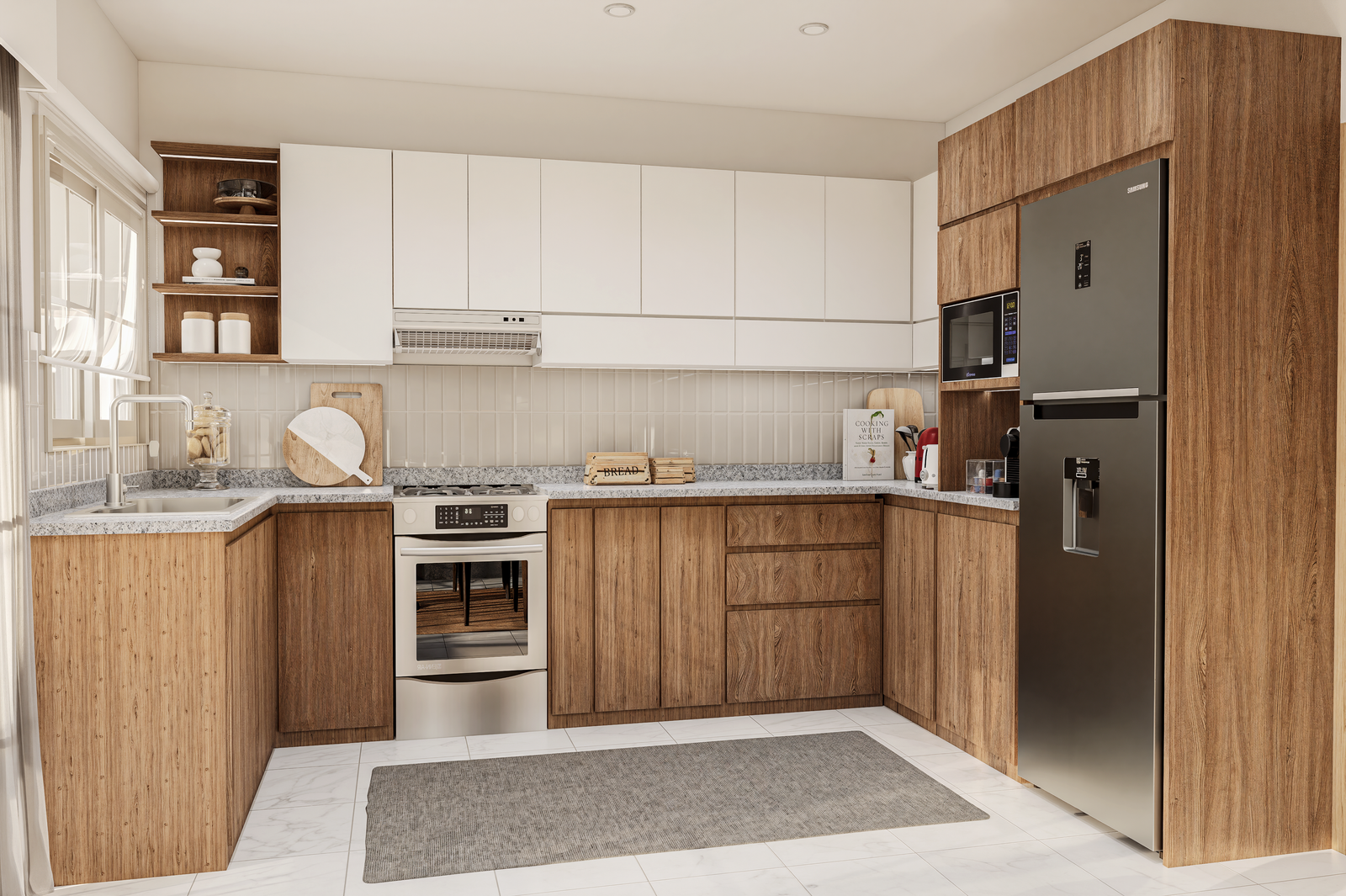 diseo-de-cocina-comedor-sm - Render