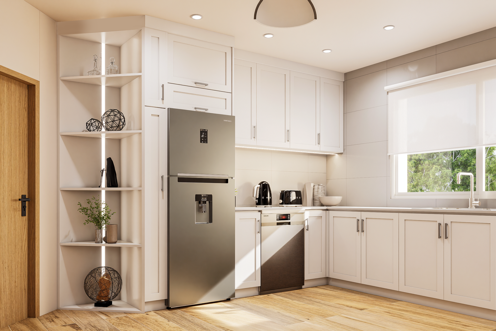 diseo-de-cocina-linier - Render