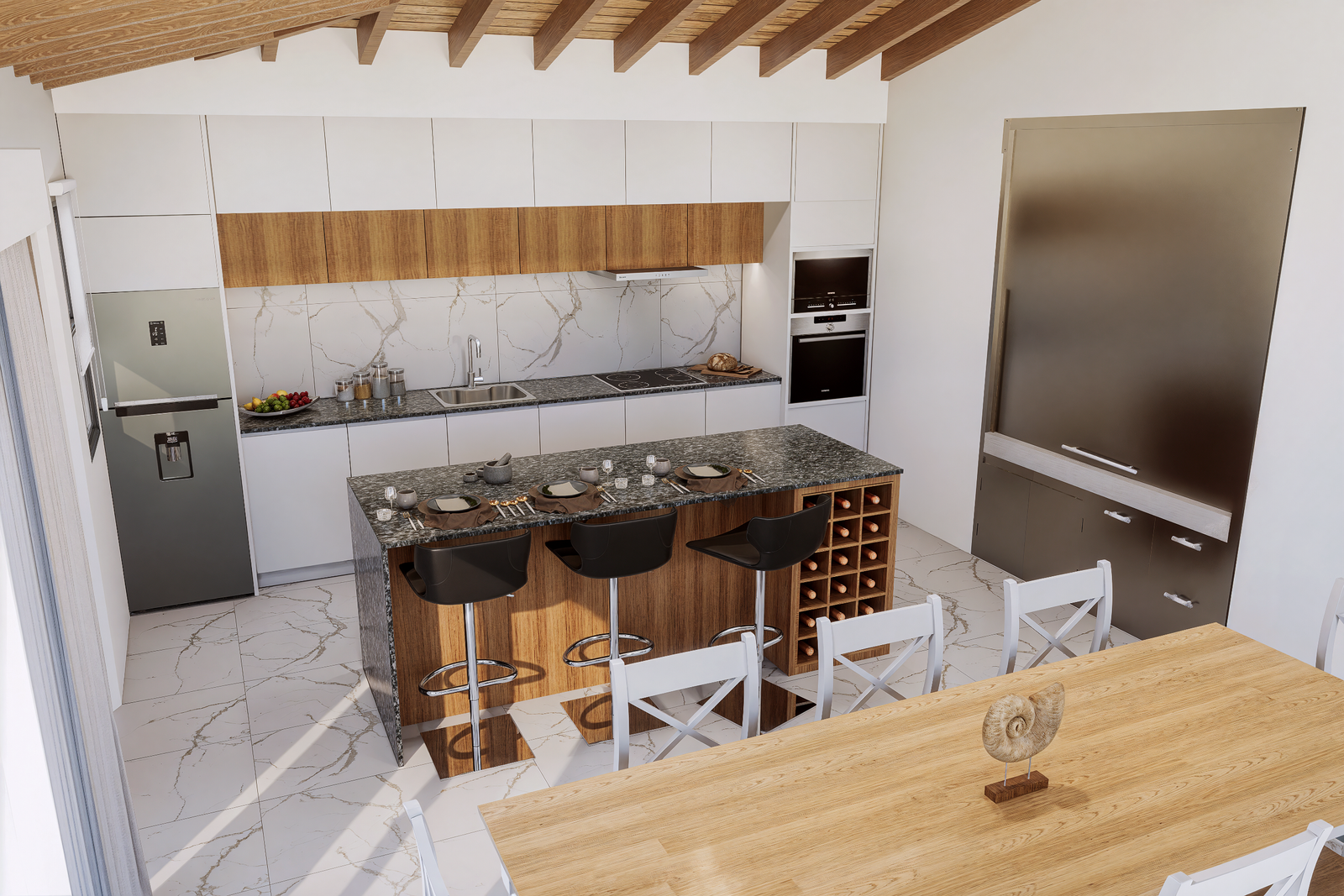 Diseño de cocina quincho