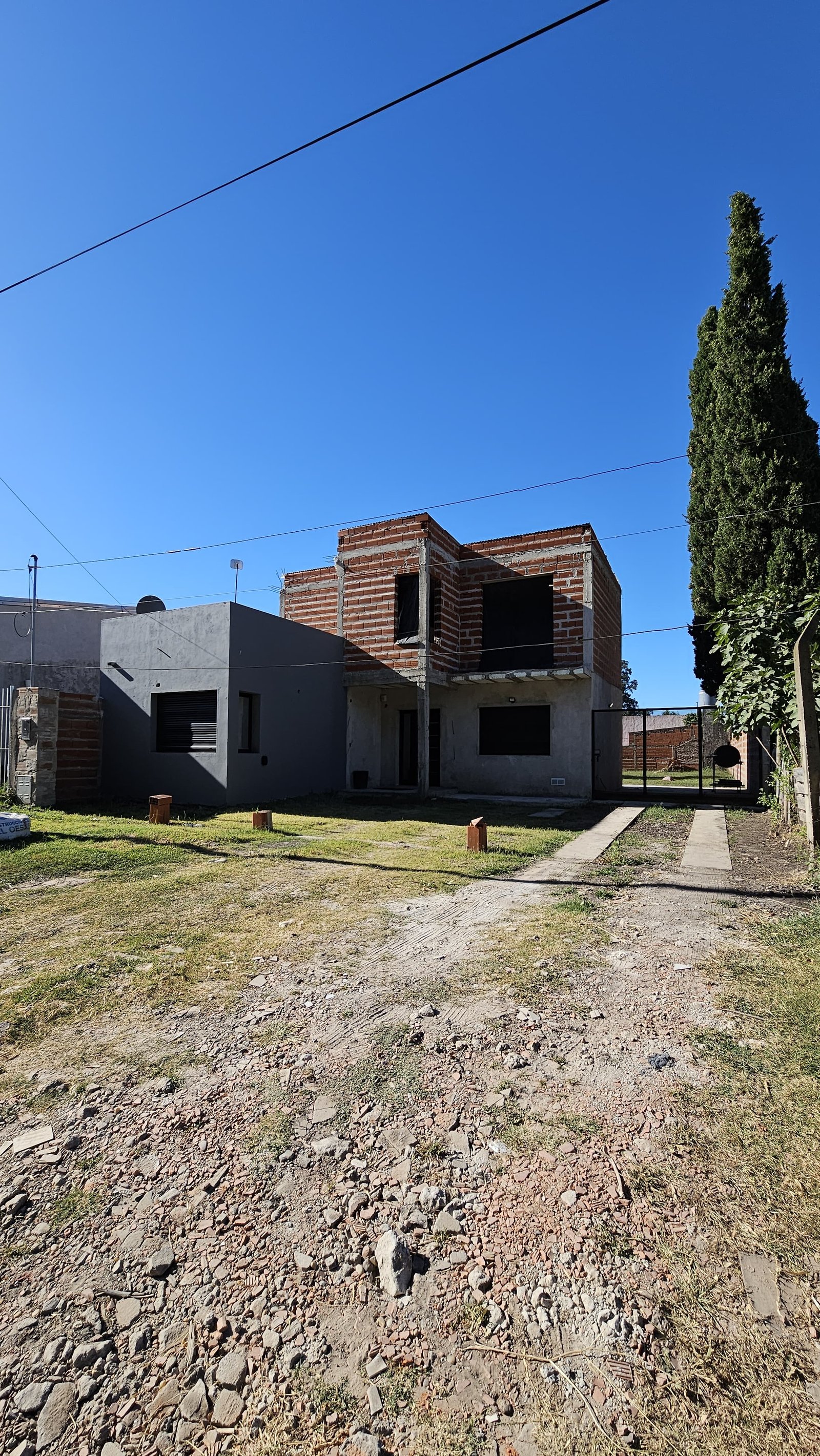 Fachada de vivienda unifamiliar, proyecto Estudio Lat