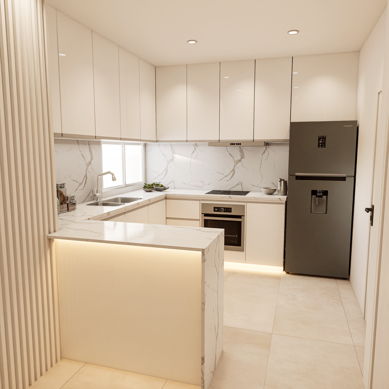diseo-integral-living-cocina-comedor - Render