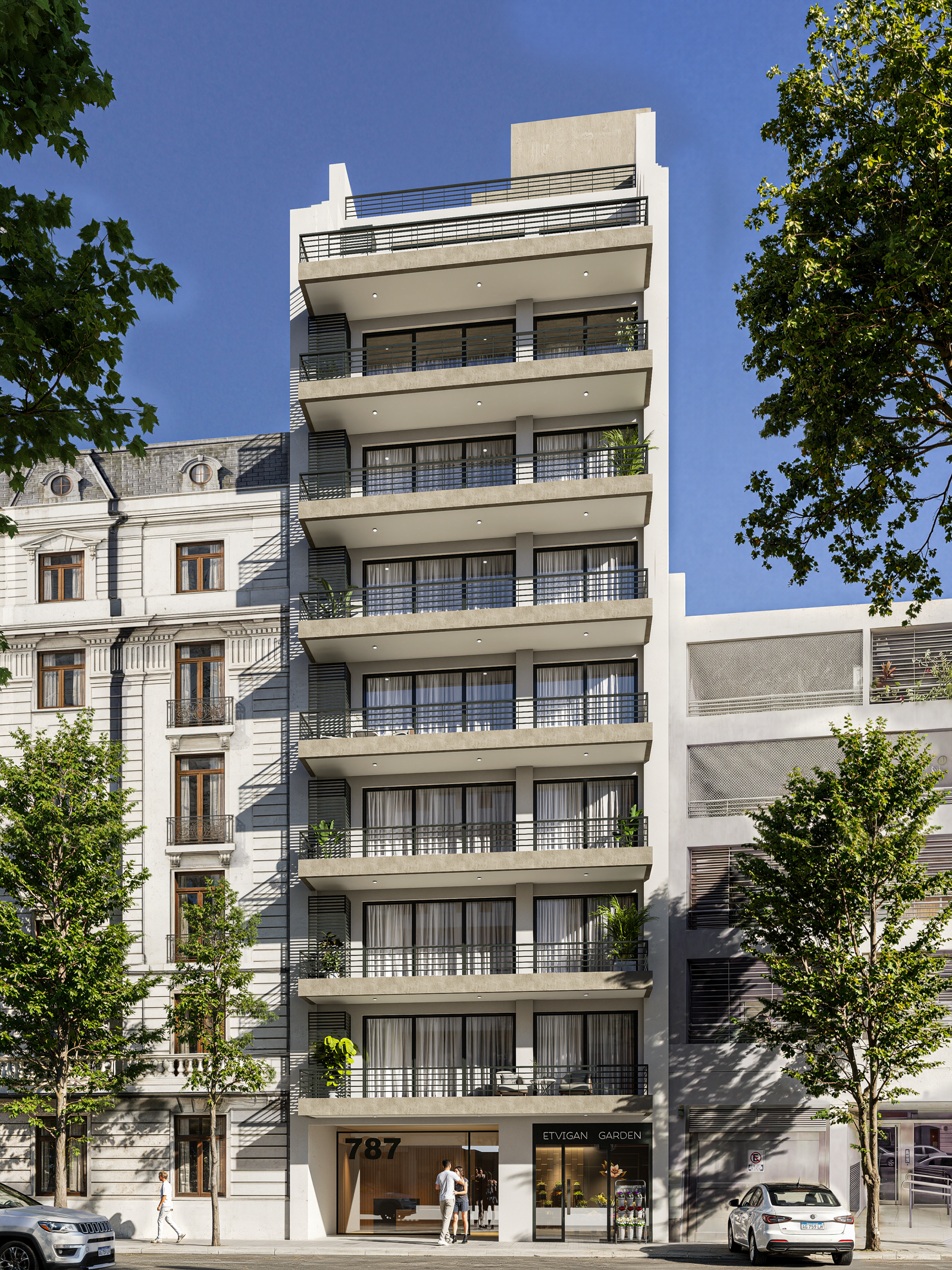 Fachada Edificio Pringles