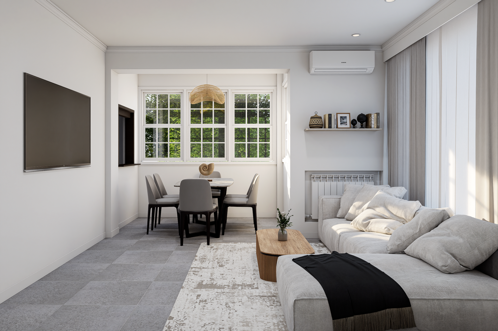 Remodelacion living comedor